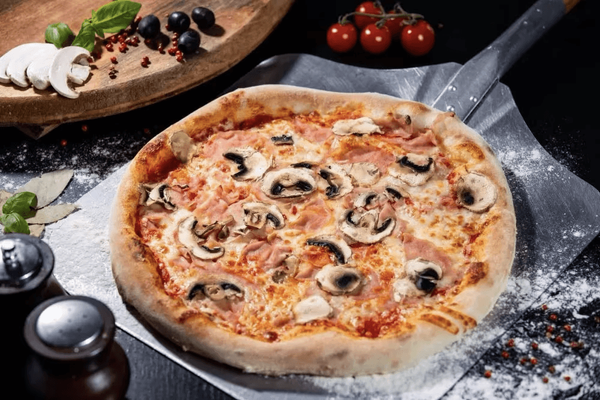 Pizza Proscuito e Funghi - 40 Cm